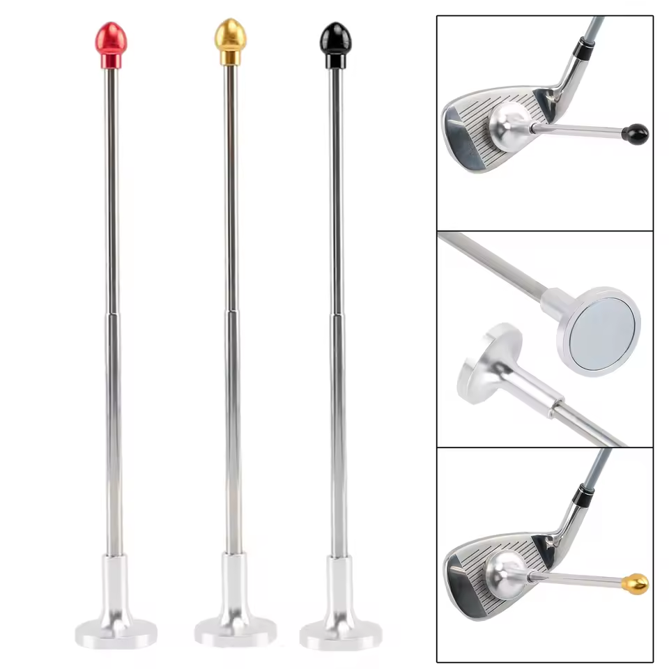 Training Aid Swing - 1pc Golf Alignment Stick Stainless Steel