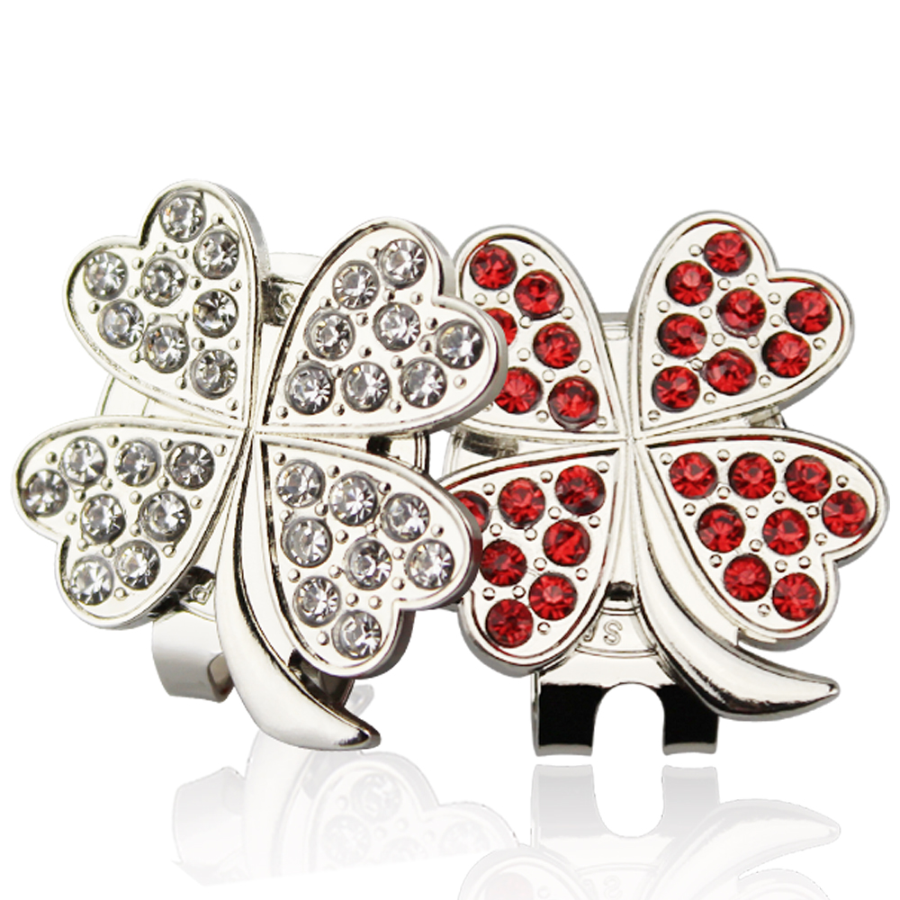 Ball Marker Set - Golf Ball Marker with Diamond Crystal