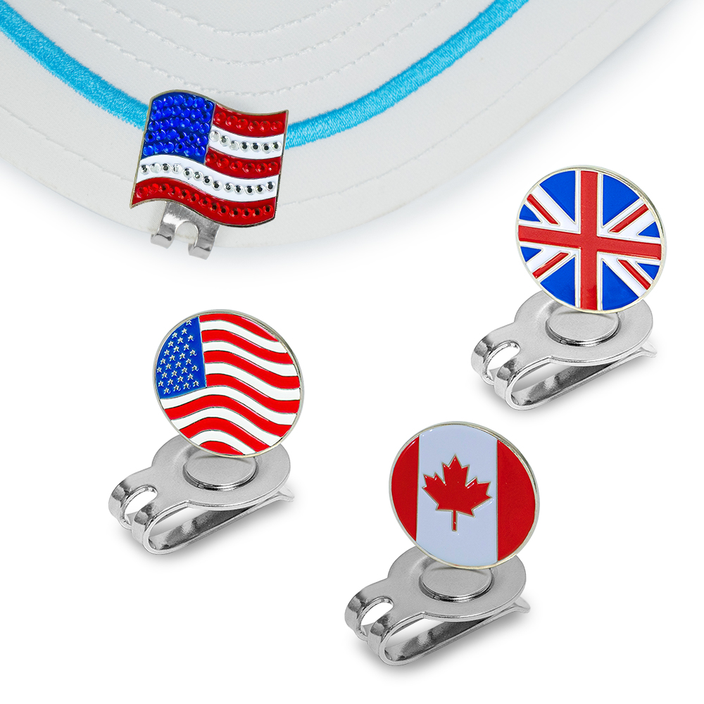 Caiton 4Pcs Golf Hat Clips Mag - Ball Marker Set review and price