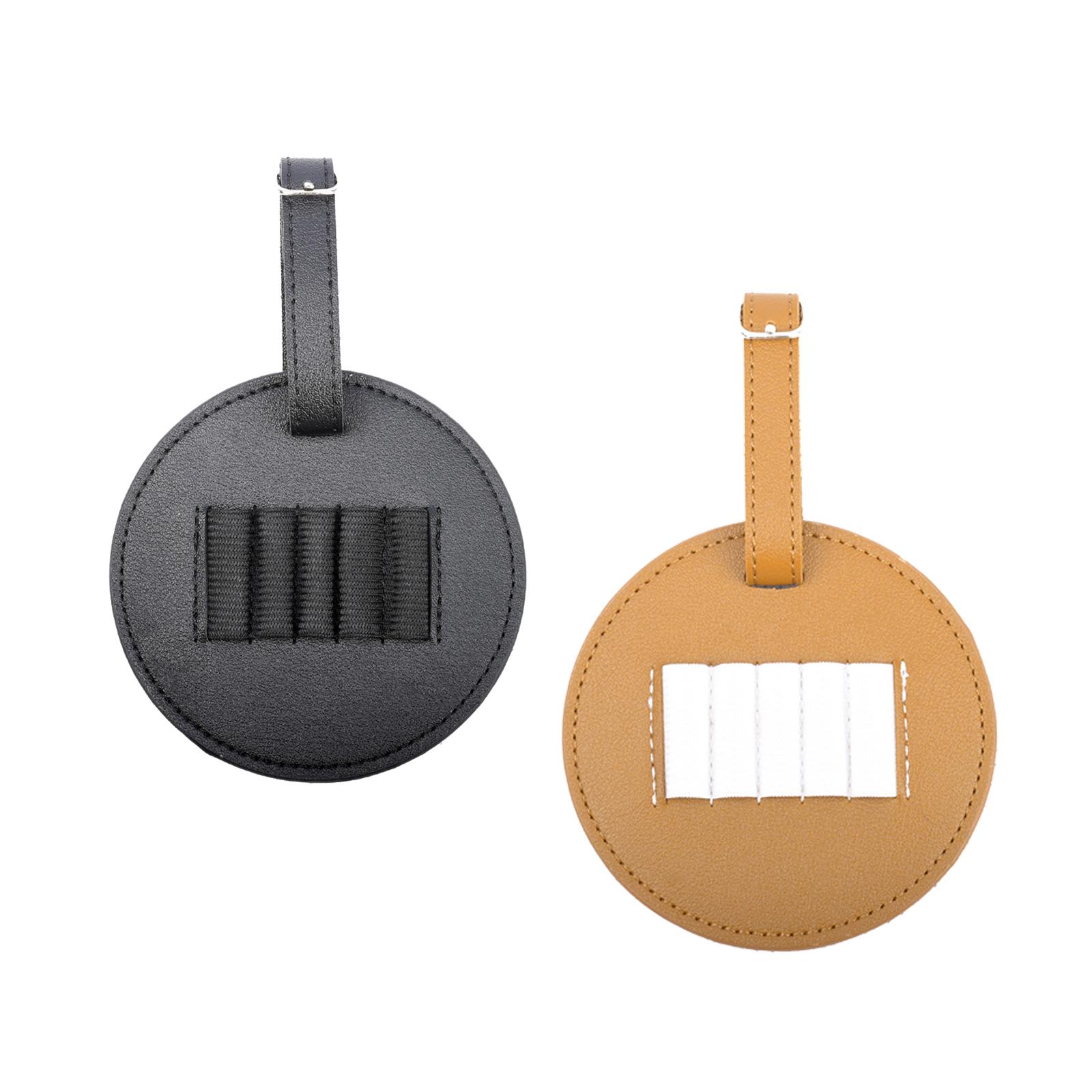 Golf Tee Holder Bag PU Leather - Golf Equipment And Gear review and price
