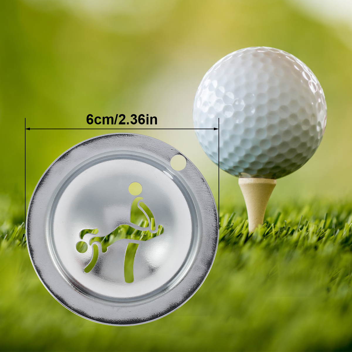 4Pcs Creative Funny Golf Ball  - Ball Marker Set review and price