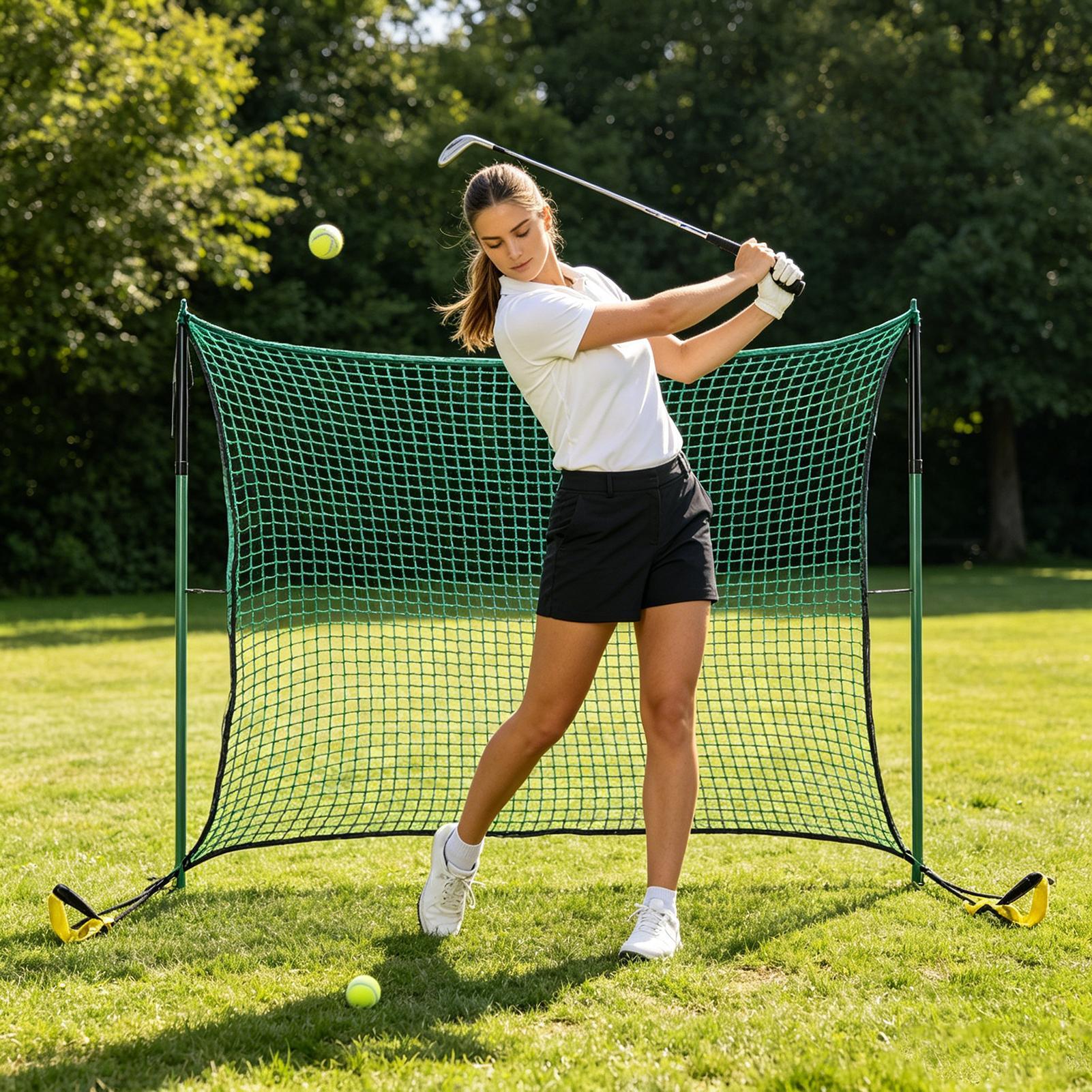 Golf Hitting Net Outdoor Train - Training Aid Swing review and price