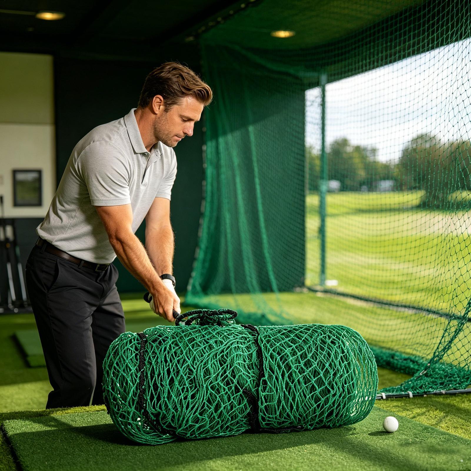 Golf Hitting Net Outdoor Train - Training Aid Swing review and price