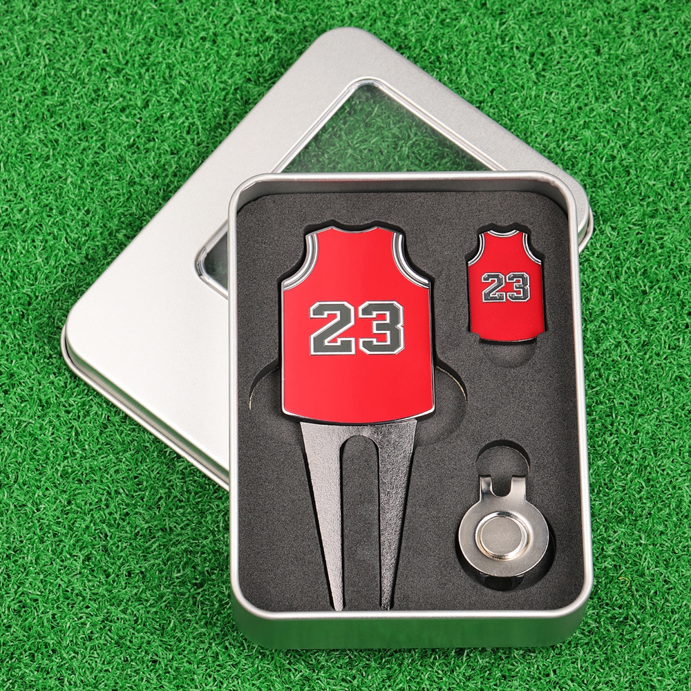 Metal #23 #24 Golf Divot Tool  - Ball Marker Set review and price