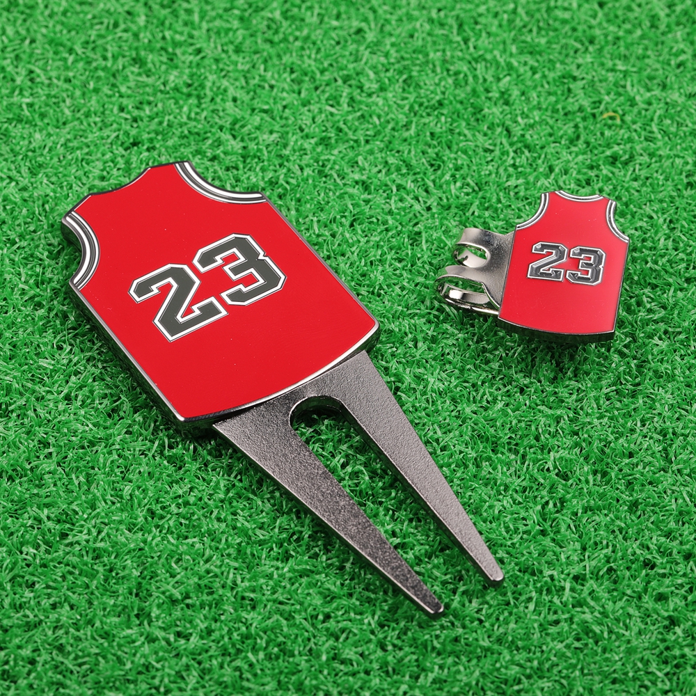 Metal #23 #24 Golf Divot Tool  - Ball Marker Set review and price