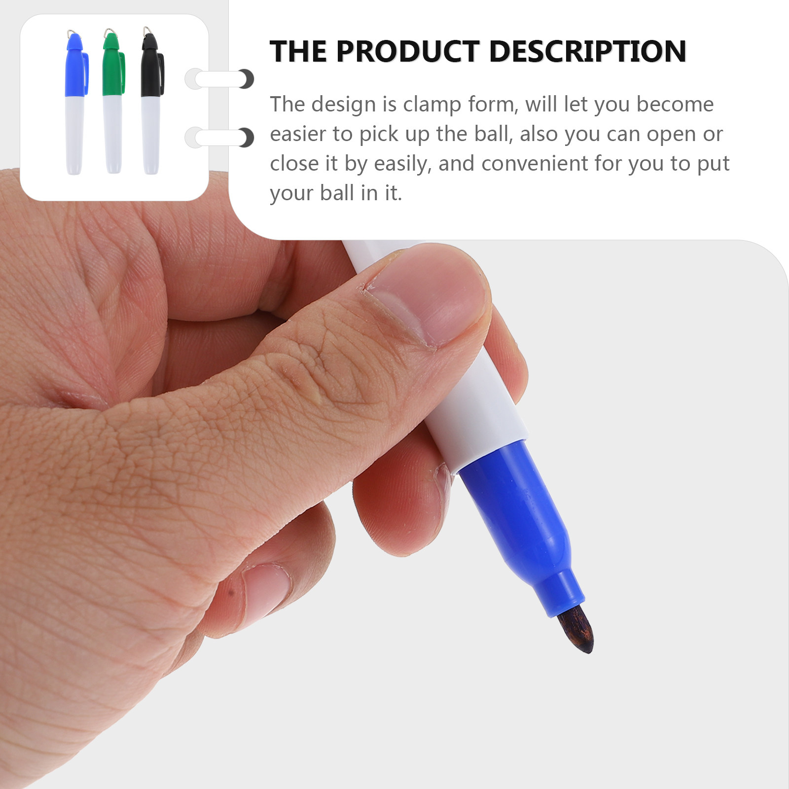 1Set Golf Ball Liner Set Porta - Ball Marker Set review and price